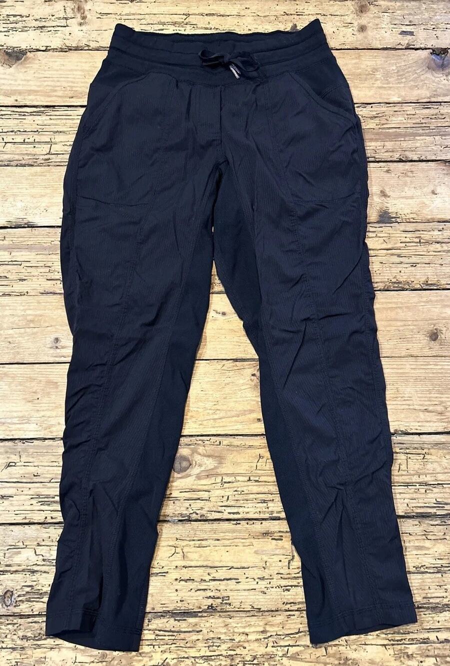 Lululemon Women’s Size 6 Street To Studio Pant II *25” Black Unlined
